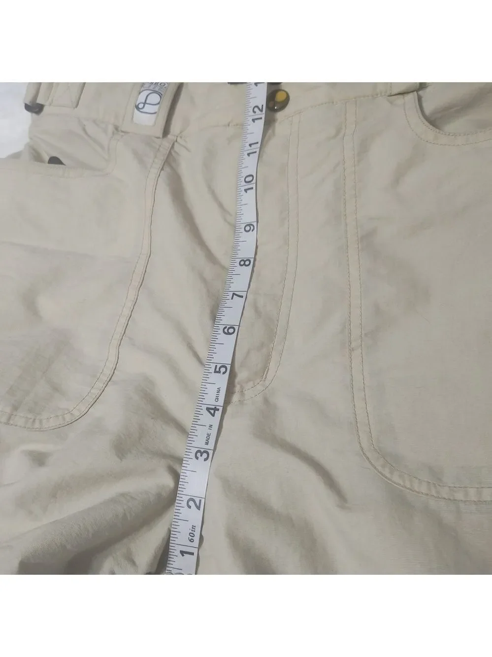 Burton Snowboards Men's Bio Lite Beige Cargo Snow Pants Med